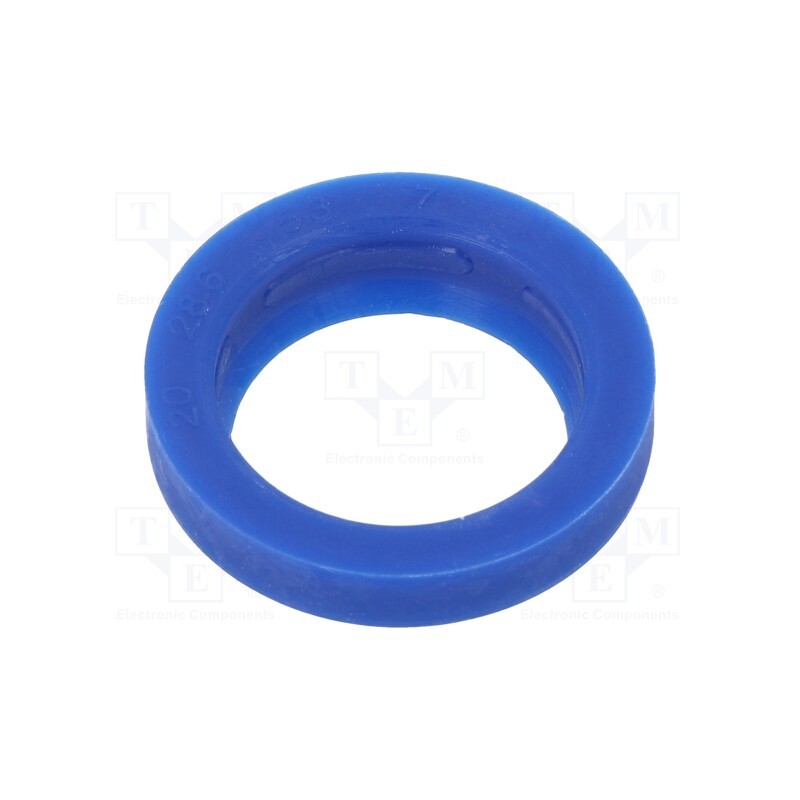 20 pcs : Z20X28.6X5.3/7P - Wiipers Z, PU, Øout: 28.6mm, -30÷100°C, Shore hardness: 70, single