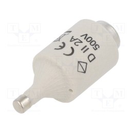 10 pcs : LE27F02 - Fuse: fuse, gG,quick blow, 2A, 500VAC, DII