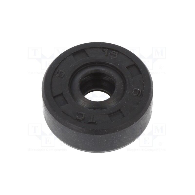 10 pcs : 03-005.0X15X6 SIMERING AO TC NBR - Oil seal, NBR rubber, Thk: 6mm, -40÷100°C, Shore hardness: 70