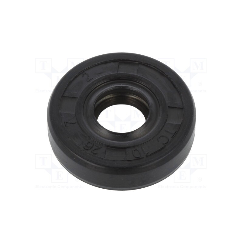 10 pcs : 03-010.00X026.0X7 SIMERING AO TC NBR - Oil seal, NBR rubber, Thk: 7mm, -40÷100°C, Shore hardness: 70
