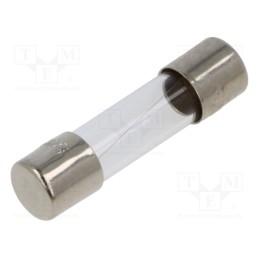 10 pcs : BK1-GMA-500-R - Fuse: fuse, quick blow, 500mA, 250VAC, cylindrical,glass, 5x20mm