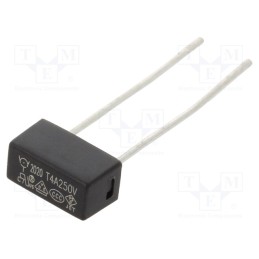 10 pcs : 883223G - Fuse: fuse, time-lag, 4A, 250VAC, TE5, 883.200G