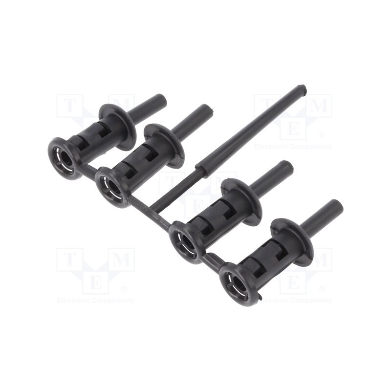 10 set : MBA7300B11 - Rivets set, black, 4pcs, LMC25,MC35/37