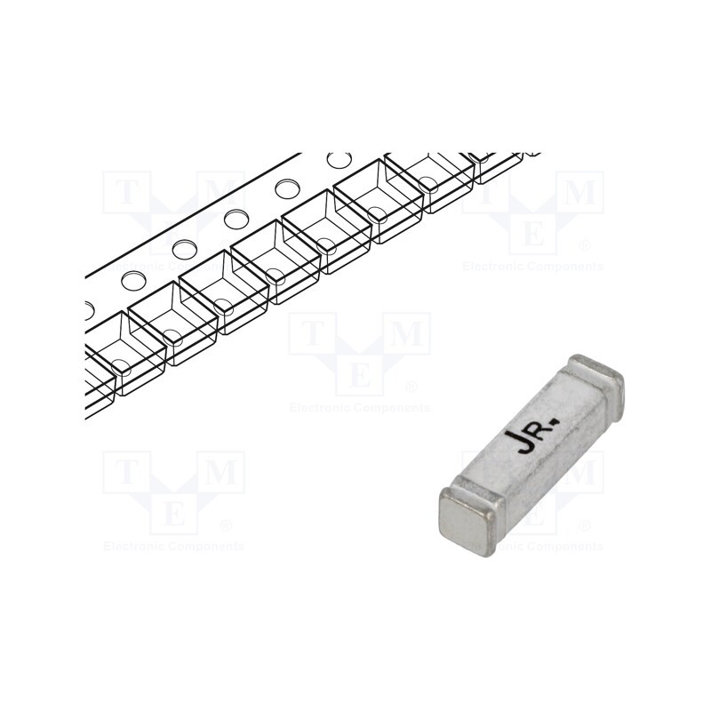 10 pcs : TR2-TCP1-25-R - Fuse: fuse, quick blow, 1.25A, 250VAC, soldered, 10.29x2.77x2.77mm