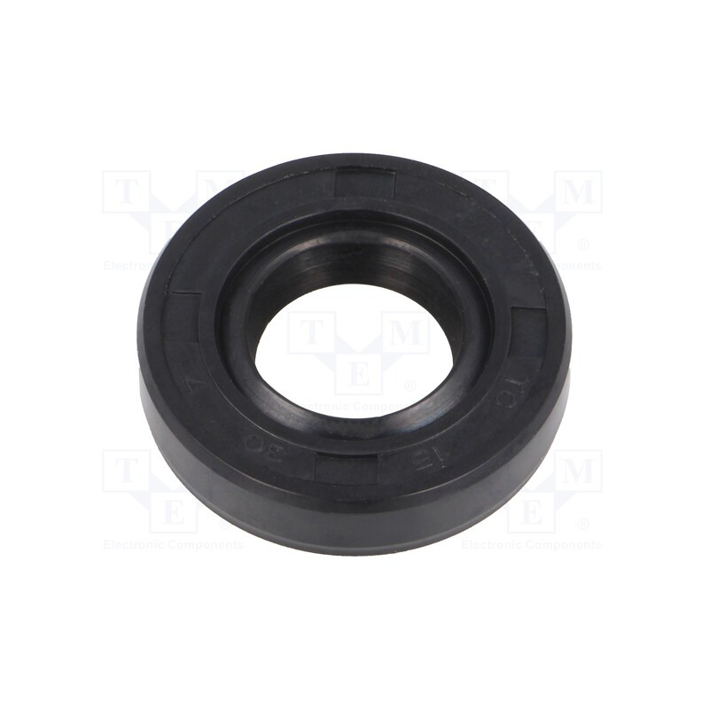 10 pcs : 03-015.00X030.00X7 SIMERING AO TC NBR - Oil seal, NBR rubber, Thk: 7mm, -40÷100°C, Shore hardness: 70