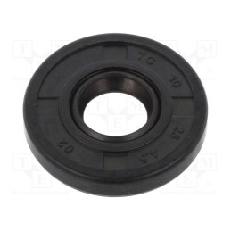 10 pcs : 03-010.00X025.0X4.5 SIMERING AO TC NBR - Oil seal, NBR rubber, Thk: 4.5mm, -40÷100°C, Shore hardness: 70