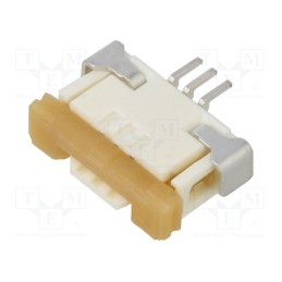 20 pcs : 52207-0333 - Connector: FFC/FPC, horizontal, PIN: 3, top contacts,ZIF, SMT, 50V