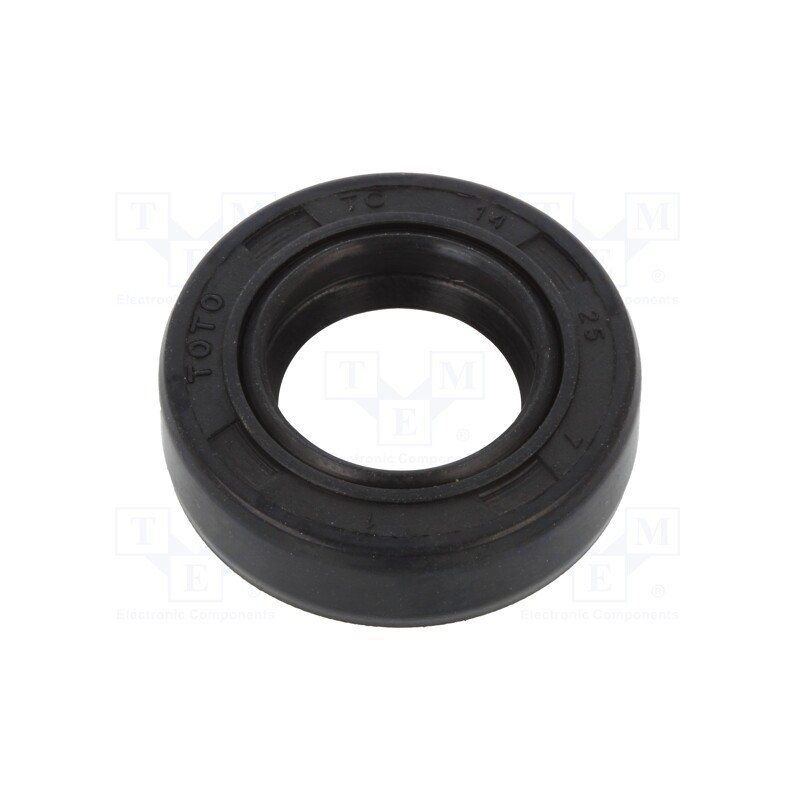 10 pcs : 03-014.00X025.0X7 SIMERING AO TC NBR - Oil seal, NBR rubber, Thk: 7mm, -40÷100°C, Shore hardness: 70
