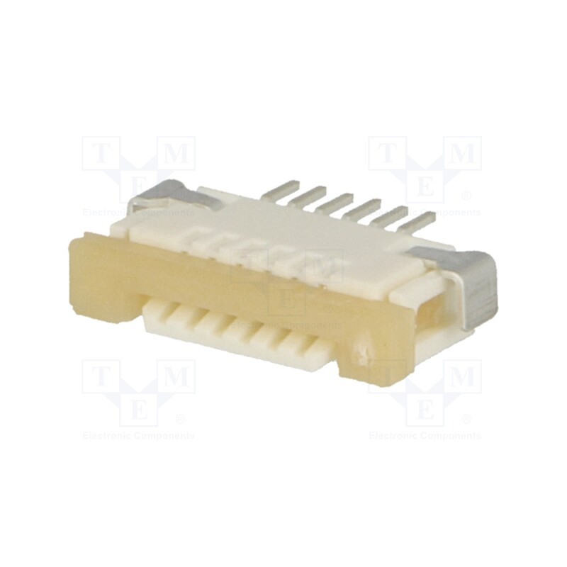 10 pcs : 522070633 - Connector: FFC/FPC, horizontal, PIN: 6, top contacts,ZIF, SMT, 50V