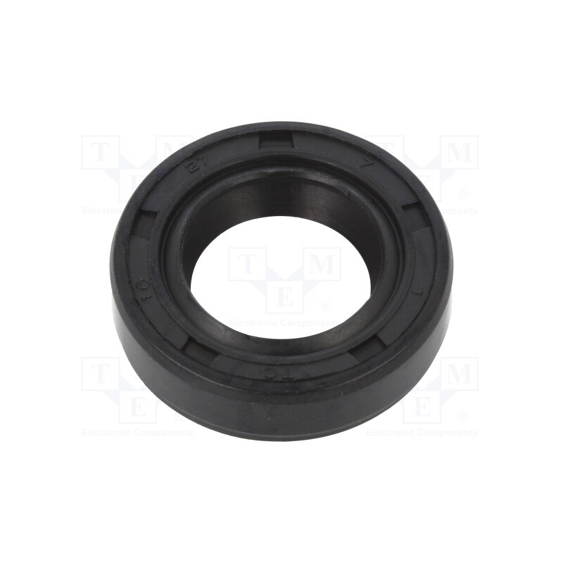 10 pcs : 03-016.00X027.0X7 SIMERING AO TC NBR - Oil seal, NBR rubber, Thk: 7mm, -40÷100°C, Shore hardness: 70