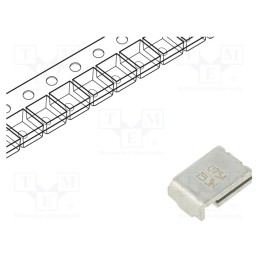 20 pcs : MF-SM075/60-2 - Fuse: PTC polymer, 750mA, Imax: 10A, PCB,SMT, MF-SM, reel
