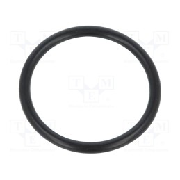 50 pcs : 01-0025.00X 2.5 ORING 70NBR - O-ring gasket, NBR rubber, Thk: 2.5mm, Øint: 25mm, black, -30÷100°C