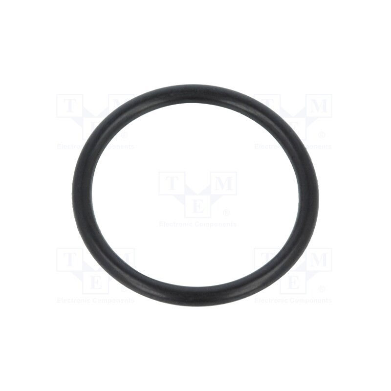 50 pcs : 01-0025.00X 2.5 ORING 70NBR - O-ring gasket, NBR rubber, Thk: 2.5mm, Øint: 25mm, black, -30÷100°C