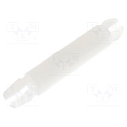 50 pcs : SP-19 - PCB distance, polyamide, L: 19.1mm, push-in,snap fastener