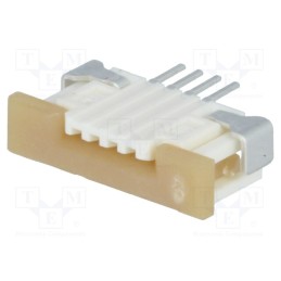 10 pcs : 522710469 - Connector: FFC/FPC, horizontal, PIN: 4, bottom contacts,ZIF, SMT