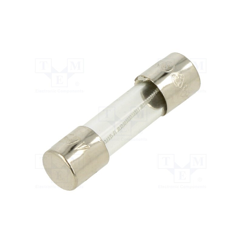 10 pcs : TSD-400MA - Fuse: fuse, time-lag, 400mA, 250VAC, glass, 5x20mm, brass, bulk