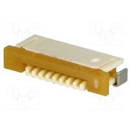 10 pcs : 522710879 - Connector: FFC/FPC, horizontal, PIN: 8, bottom contacts,ZIF, SMT