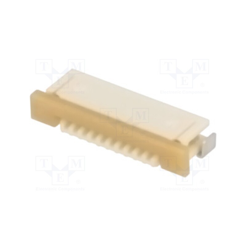 10 pcs : 522711079 - Connector: FFC/FPC, horizontal, PIN: 10, bottom contacts,ZIF, SMT