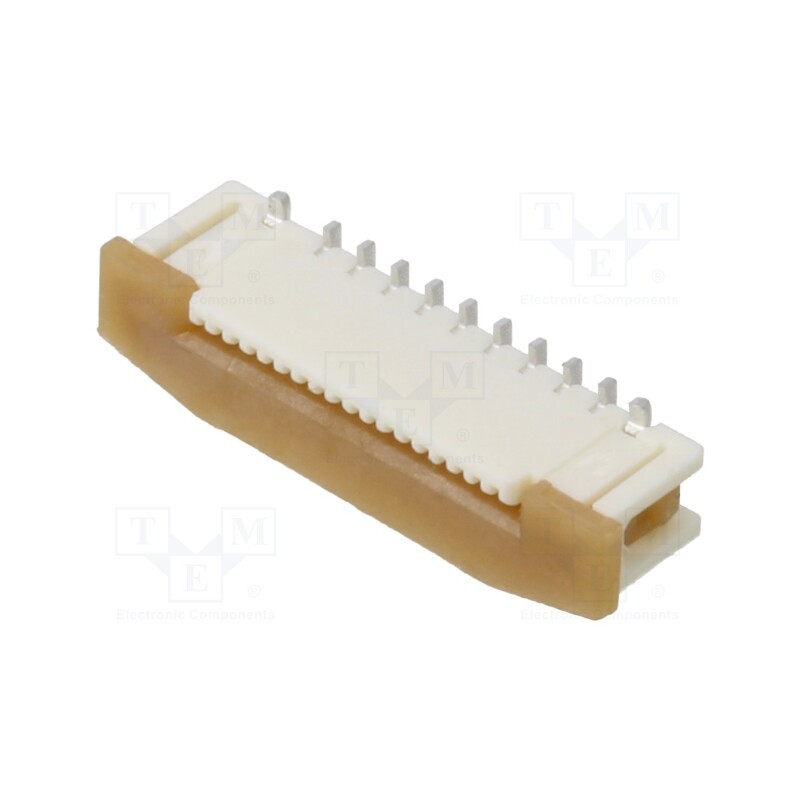 10 pcs : 525591853 - Connector: FFC/FPC, vertical, ZIF, SMT, Slider, 50V, 500mA, -40÷85°C