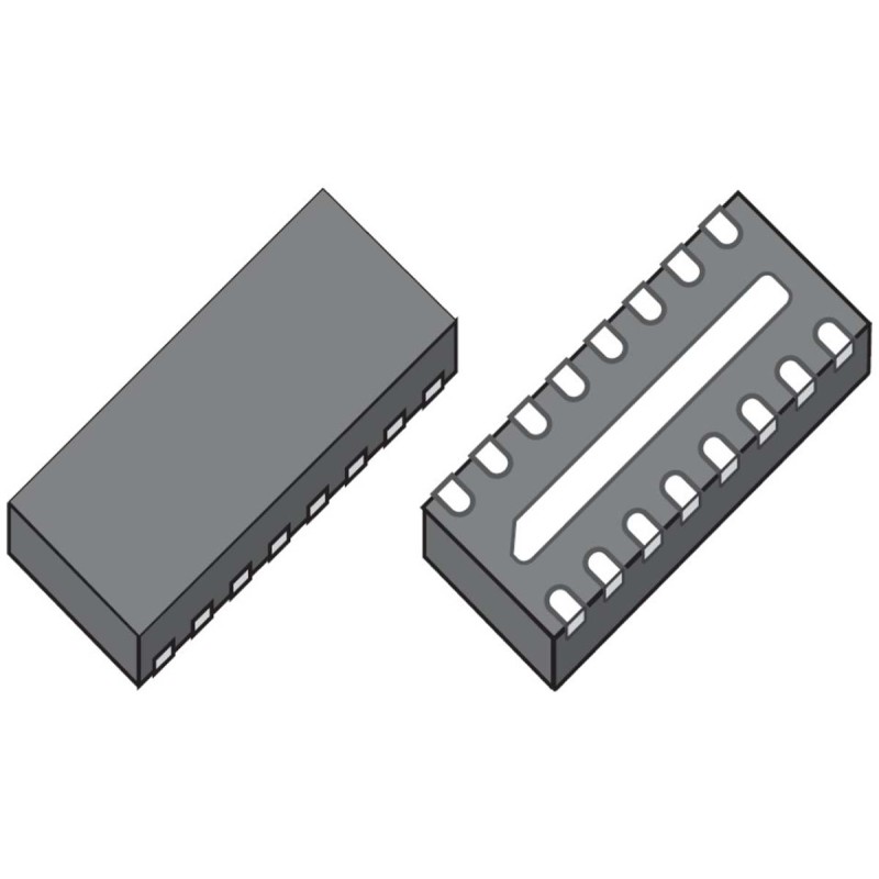 3000 pcs - STMicroelectronics EMIF06-MSD02N16, EMI Filter & ESD Protector, 16-Pin UQFN