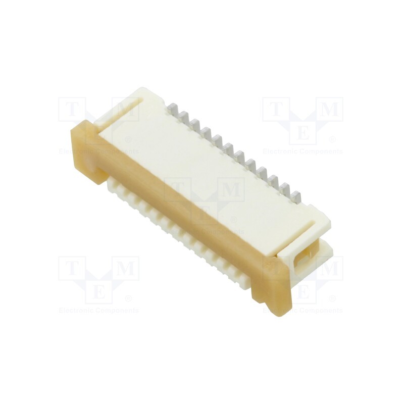 10 pcs : 526101272 - Connector: FFC/FPC, vertical, PIN: 12, ZIF, SMT, Easy-On, 125V, 1A