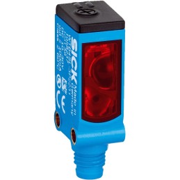 1 pcs - Sick Background Suppression Photoelectric Sensor, Block Sensor, 25 mm - 300 mm Detection Range