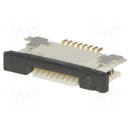 10 pcs : 527450897 - Connector: FFC/FPC, horizontal, PIN: 8, top contacts,ZIF, SMT, 50V