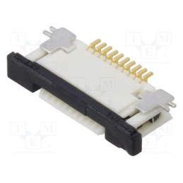 10 pcs : 527451097 - Connector: FFC/FPC, horizontal, PIN: 10, top contacts,ZIF, SMT