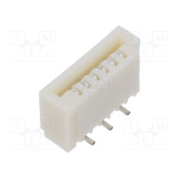 10 pcs : 528080670 - Connector: FFC/FPC, vertical, PIN: 6, Non-ZIF, SMT, Easy-On, 50V