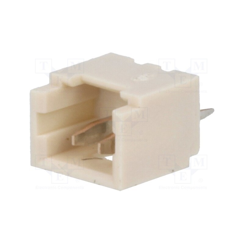 20 pcs : 530470210 - Socket, wire-board, male, PicoBlade™, 1.25mm, PIN: 2, THT, 1A, tinned