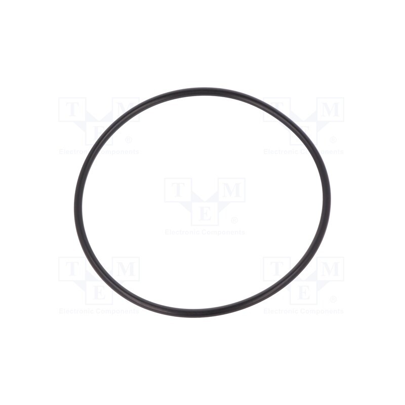 10 pcs : 52005770 - O-ring gasket, NBR rubber, Thk: 2mm, Øint: 55mm, PG48, black