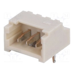 10 pcs : 530480310 - Socket, wire-board, male, PicoBlade™, 1.25mm, PIN: 3, THT, 1A, tinned