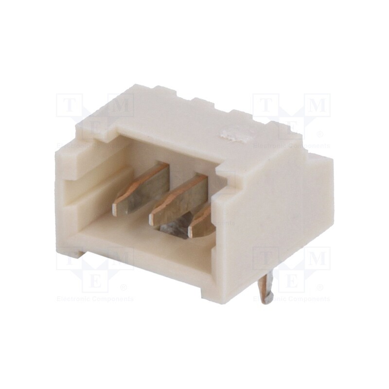 10 pcs : 530480310 - Socket, wire-board, male, PicoBlade™, 1.25mm, PIN: 3, THT, 1A, tinned
