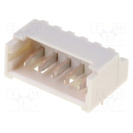 10 pcs : 530480510 - Socket, wire-board, male, PicoBlade™, 1.25mm, PIN: 5, THT, 1A, tinned
