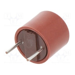 10 pcs : 38212000410 - Fuse: fuse, time-lag, 2A, 250VAC, THT, TR5, copper, 382, 5.08mm, bulk