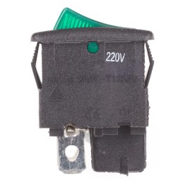 1 pcs - ZF Illuminated SPST, On-None-Off Rocker Switch Panel Mount