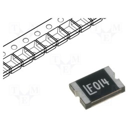 20 pcs : 1812L014DR - Fuse: PTC polymer, 140mA, 1812L