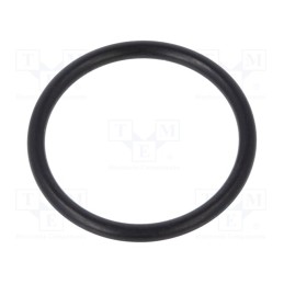 50 pcs : 171 PG11 - O-ring gasket, NBR rubber, Thk: 1.5mm, Øint: 16mm, PG11