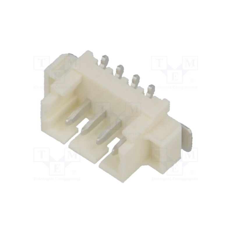 10 pcs : 533980471 - Socket, wire-board, male, PicoBlade™, 1.25mm, PIN: 4, SMT, 1A, tinned