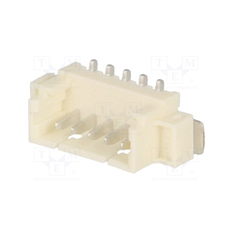 10 pcs : 533980571 - Socket, wire-board, male, PicoBlade™, 1.25mm, PIN: 5, SMT, 1A, tinned