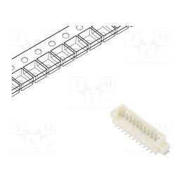 10 pcs : 533981171 - Socket, wire-board, male, PicoBlade™, 1.25mm, PIN: 11, SMT, 1A, 125V