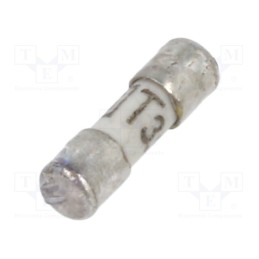 10 pcs : 7010.9965.63 - Fuse: fuse, time-lag, 3.15A, 125VAC, 125VDC, ceramic,cylindrical
