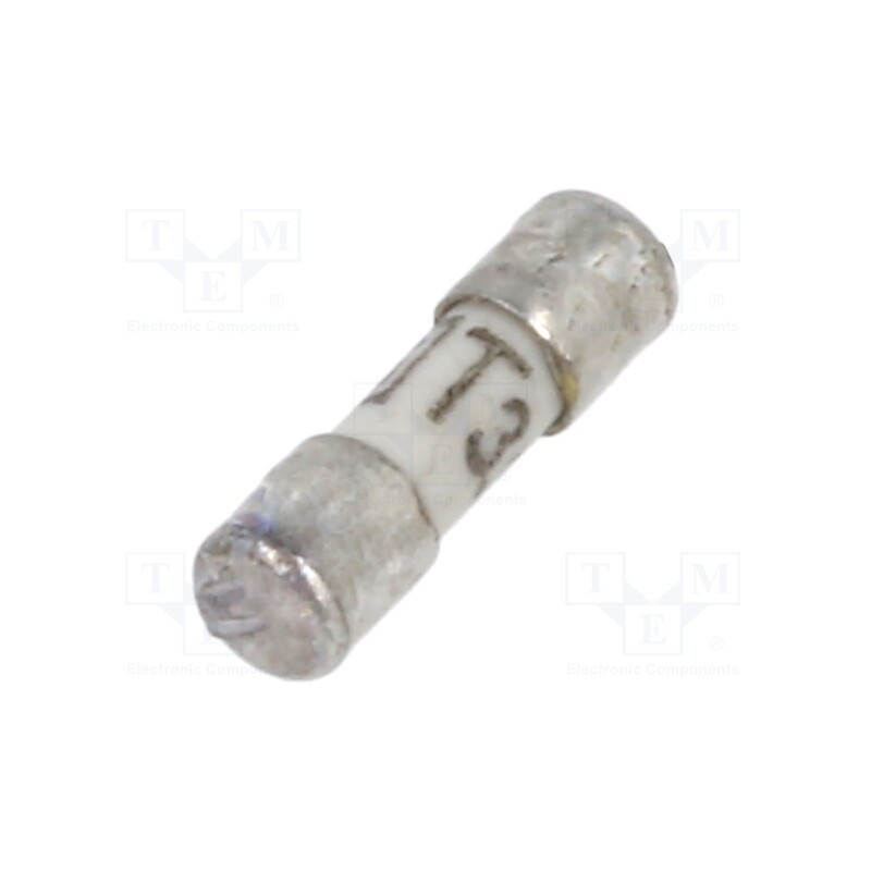 10 pcs : 7010.9965.63 - Fuse: fuse, time-lag, 3.15A, 125VAC, 125VDC, ceramic,cylindrical