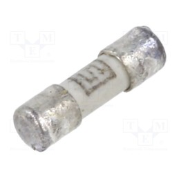 10 pcs : 7010.9963.63 - Fuse: fuse, time-lag, 2A, 125VAC, 125VDC, ceramic,cylindrical, MSB