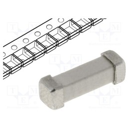 10 pcs : 3403.0157.11 - Fuse: fuse, time-lag, 125mA, 250VAC, 125VDC, SMD, ceramic, copper
