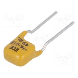 20 pcs : HU015-V3 - Fuse: PTC polymer, 150mA, Ø0.65x4.7mm