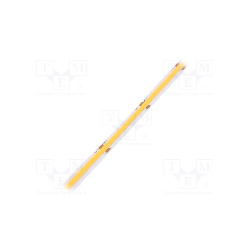 2 m : COB-480-WW-24-10W - COB LED tape, white warm, 24V, 8mm, IP20, 160°, 10W/m, CRImin: 90