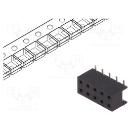 10 pcs : 55510-310TRLF - Socket, wire-board, female, Minitek, 2mm, PIN: 10, SMT, on PCBs, 2A