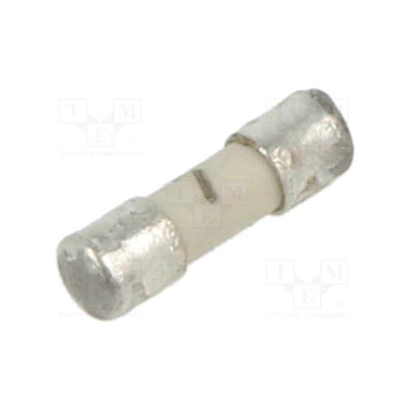 10 pcs : 7010.9890.63 - Fuse: fuse, quick blow, 7A, 63VAC, 125VDC, ceramic,cylindrical