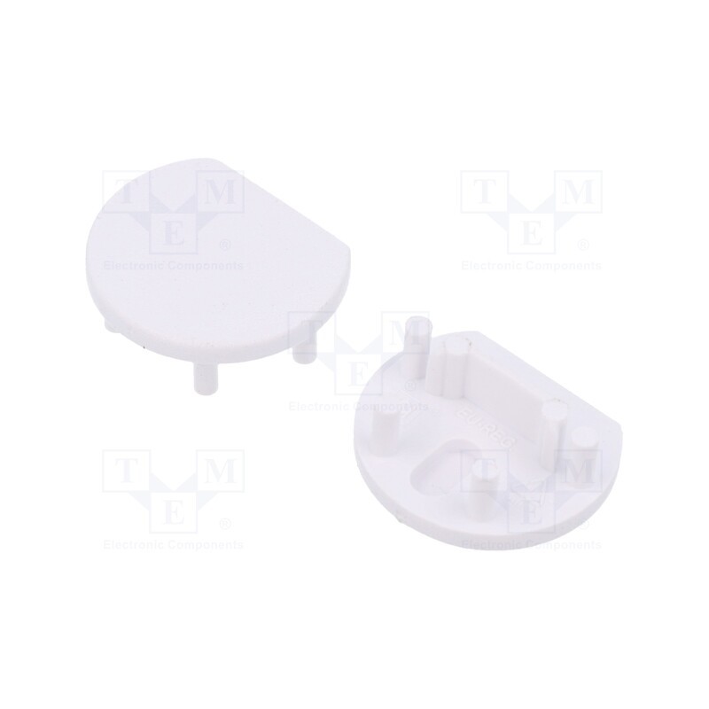 10 set : F7009901 -AS - Cap for LED profiles, white, 2pcs, ABS, PEN12